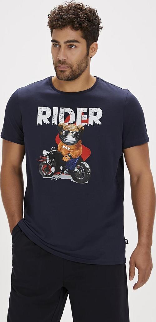 Fever Siyah Baskılı Erkek Tişört