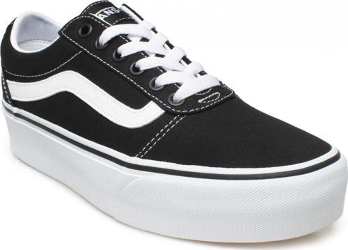Vn0A3Tlc W Ward Platform Sneakers Siyah Unisex Spor Ayakkabı