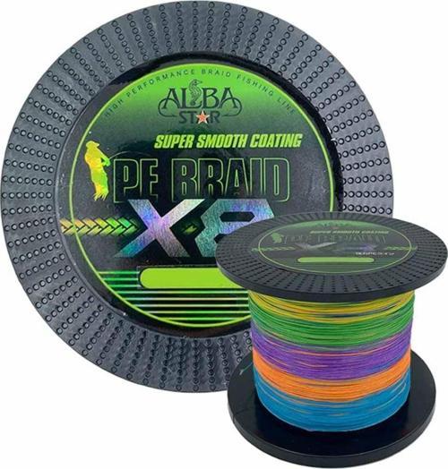 Carrier 8x Pe İp Misina MULTICOLOR-0.26MM - 600M - 24.60KG