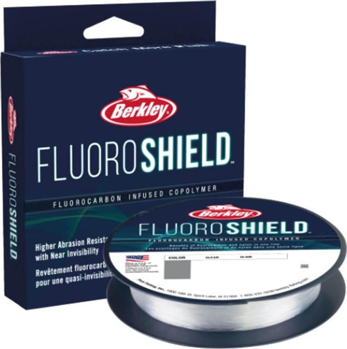 FluoroShield FluoroCarbon Misina CLEAR-0.45MM - 274MT - 11.3KG