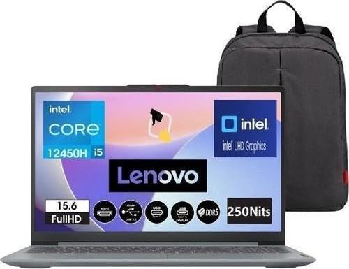 Ideapad Slim 3 Intel Core I5 12450H 16GB 512GB UHD Graphics 15.6 Fhd W11P Bilgisayar 83ER008KTR+SNERTECHÇANTA