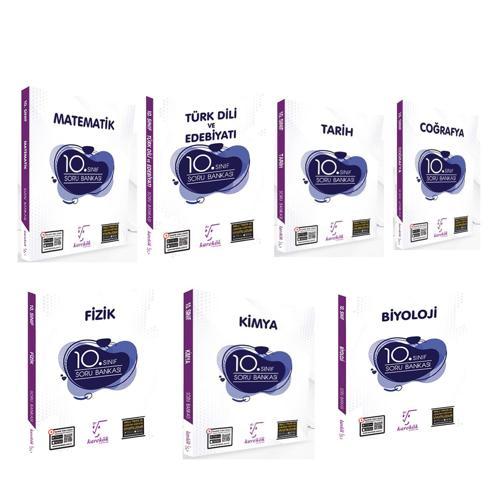 Karekök 10.Sınıf Soru Bankası Seti 7 Kitap