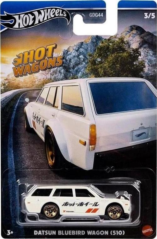 Premium Hot Wagons Datsun BlueBird Wagon (510) HRR88
