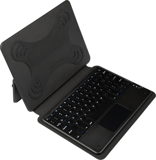 Savvy Keyboard Tab S9 FE Plus Bluetooh Bağlantılı Standlı Klavyeli Tablet Kılıfı