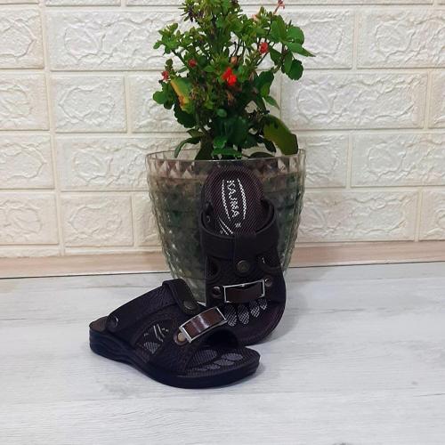 Kajma Kahverengi renk Erkek Çocuk Günlük Terlik