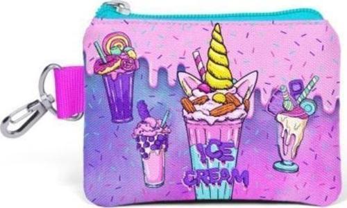 Kids Pembe Mor Milkshake Dondurma Desenli Para Çantası 21878