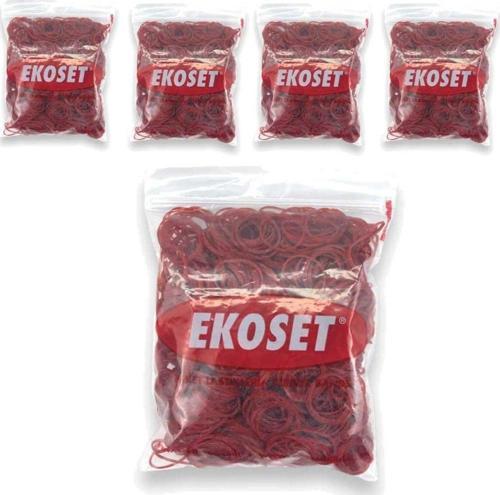 Kırmızı Toka Lastiği 500 Gr 5'li Paket