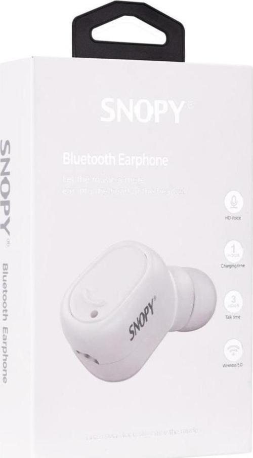 Sn-Bt155 Beyaz Bluetooth Telefon Kulaklığı