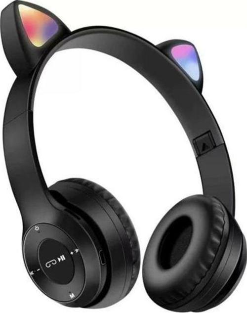 P47M Bluetooth 5.0 Kulak Üstü Kulaklık Siyah