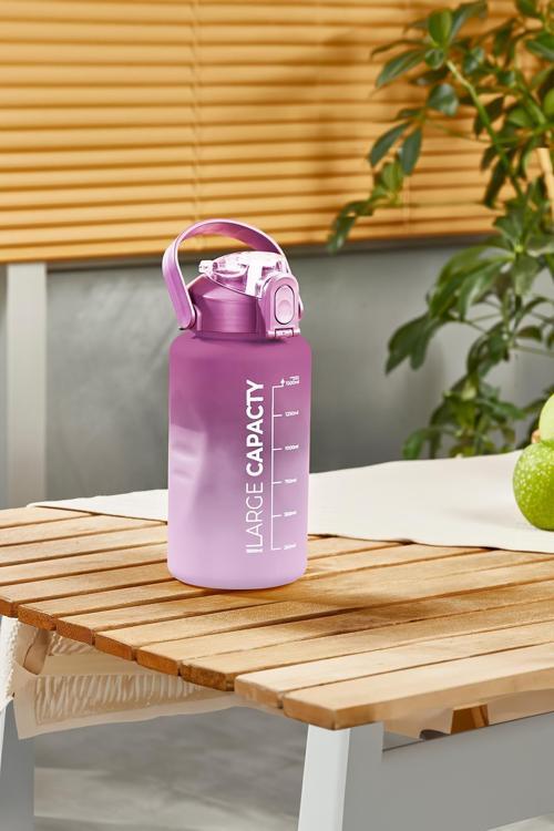 - Briella 1500 Ml Mor - Lila Pipetli Motivasyon Matara