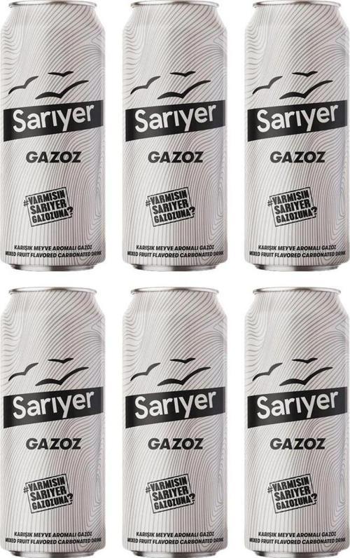 Gazoz 330 ml Kutu 6 lı