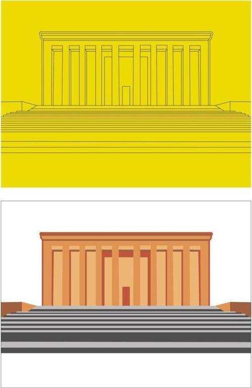 Anıtkabir, 5 Adet Büyük Boy A4, Kum Boyama Kartı Seti-Red Castle KB-RC-055