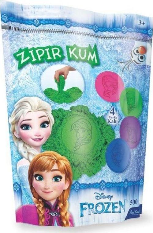 Disney Frozen Zıpır Kum Yeşil 500 g-Red Castle ZKP500-62