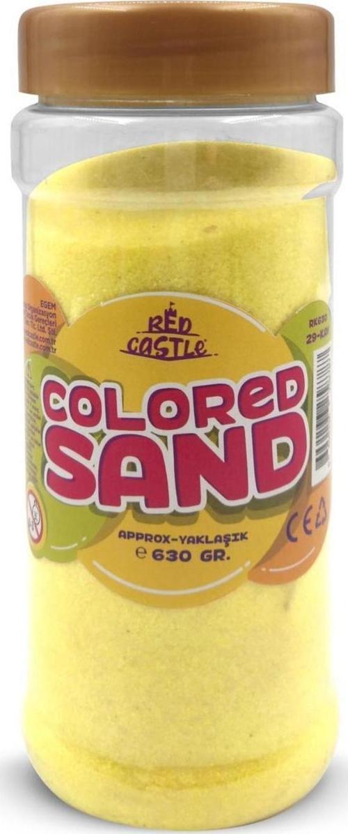Renkli Kum Boyama Kumu 630 gram-Red Castle RK630-08-KAV