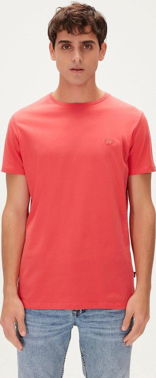 Solid T-Shirt Vermilion Basic Kırmızı Erkek Tişört 