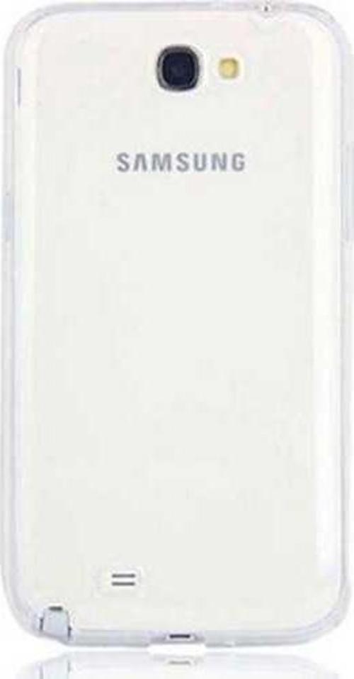 Galaxy Note 2 Kılıf Zore Süper Silikon Kapak