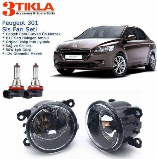 Peugeot 301 Ampül Sis Farı Seti Oem:  8200074008