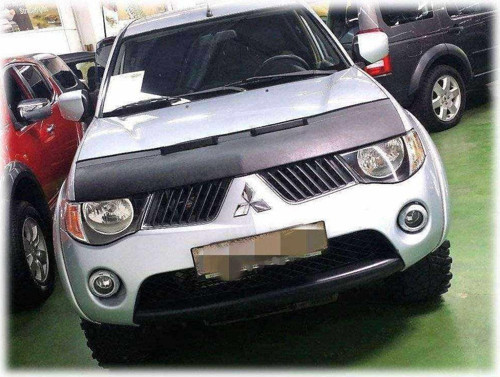 Mitsubishi L200 2011 Suni Deri Lüx Kaput Koruyucu Maske
