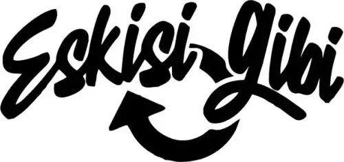 Eskisi Gibi Sticker Duvar Dekor Sticker 40 x 20 cm