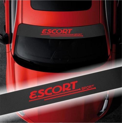 Ford Escort İçin Uyumlu Aksesuar Oto Ön Cam Oto Sticker Karbon