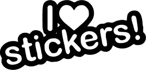 I Love Stickers Sticker Duvar Dekor Sticker 40 x 20 cm