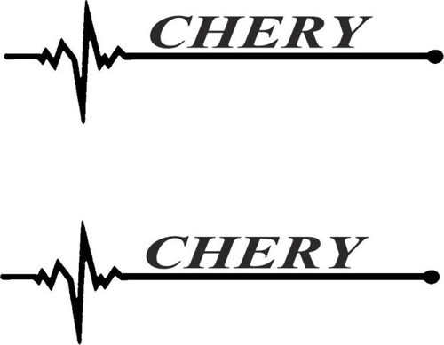 Nabız Ritm Oto Cam Sticker Chery 30 X 8 CM