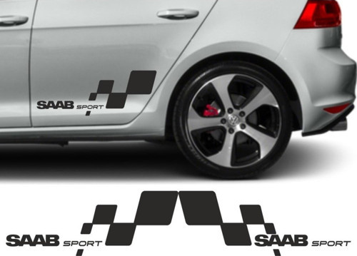 Saab Yan Sport Sticker 28 x 13 cm