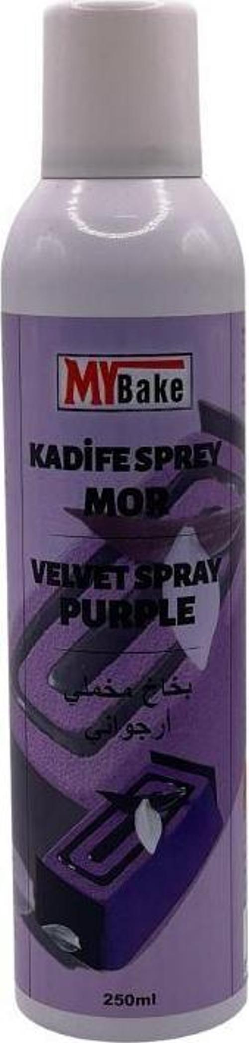 MOR KADİFE GIDA BOYASI SPREY 250 ML
