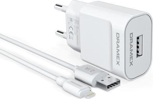 D21L Şarj Aleti Lightning Kablolu Set 2.1A