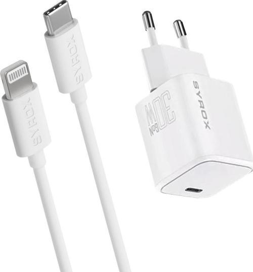 GAN30L SuperFast 30W GaN Type-C to Lightning Kablolu Şarj Aleti
