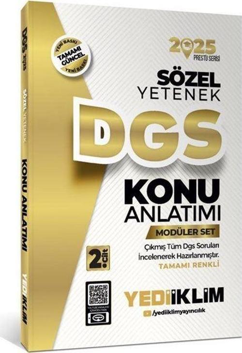 2025 DGS Modüler Set(Sayısal Bölüm-Sözel Bölüm-Deneme)