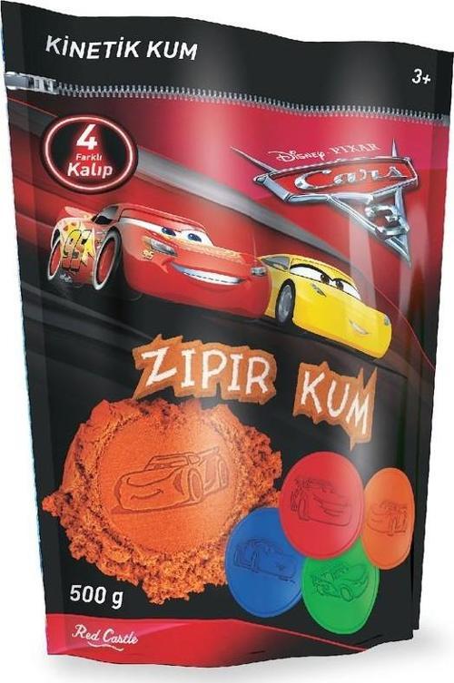 Disney Cars 3 Zıpır Kum 500 g,-Red Castle Zkp500-63