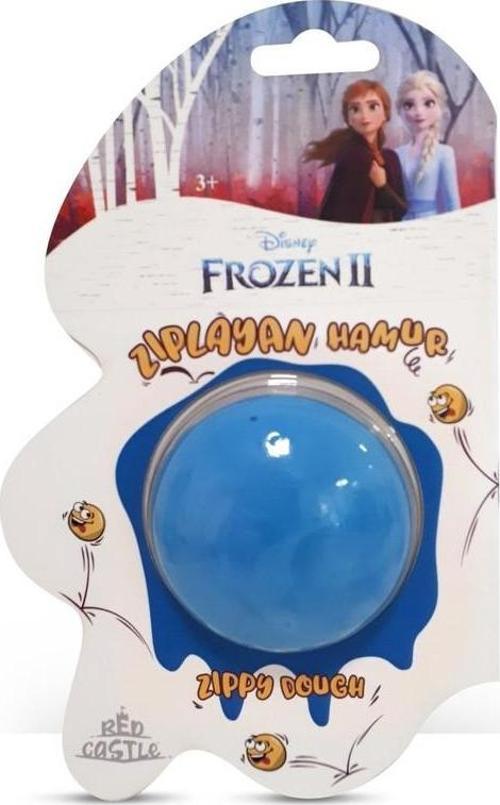 Disney Frozen II Zıplayan Hamur 30 g Mavi-Red Castle ZDB-32