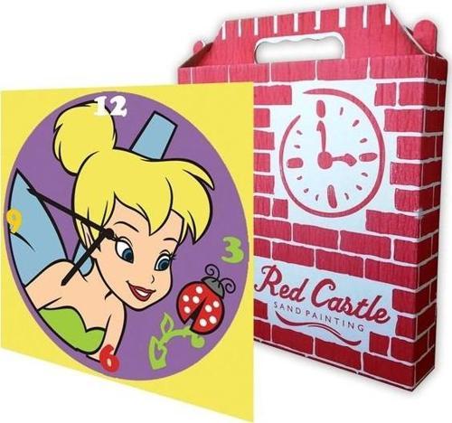 Disney Tinkerbell Saat (Clock) Kum Boyama Seti-Red Castle S-0008