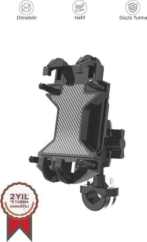 JX-042 Siyah Car Holder Araç Motor ve Bisiklet Telefon Tutucu