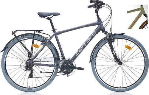 Elite 704 28 Jant 48 cm 21 Vites V Fren Şehir Bisikleti Haki Yeşil Kahverengi