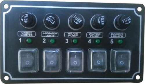 5'Li Swıtch Panel Yatay