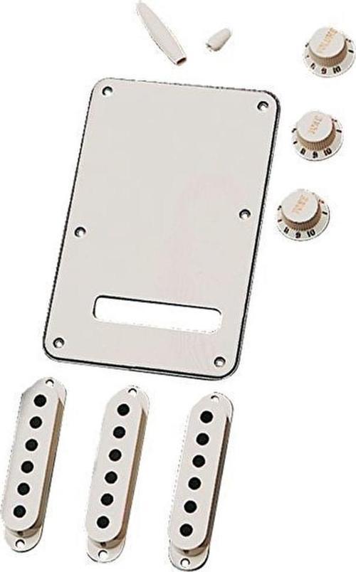 Stratocaster Parchment Manyetik Kapağı Aksesuar Kiti