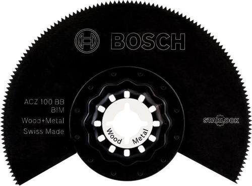- Starlock - ACZ 100 BB - BIM Ahşap ve Metal İçin Segman Testere Bıçağı, Bombeli 1'li