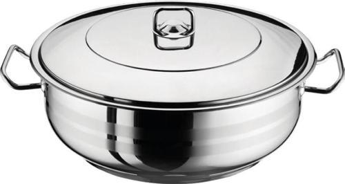 Gastro 36x14 Cm 13,4 Litre Çelik Kısa Tencere