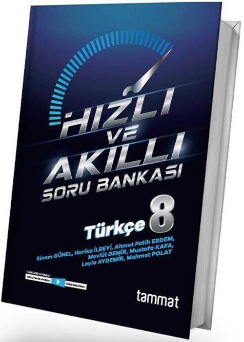 8. Sınıf LGS Türkçe Hızlı ve Akıllı Soru Bankası Tammat Yayıncılık
