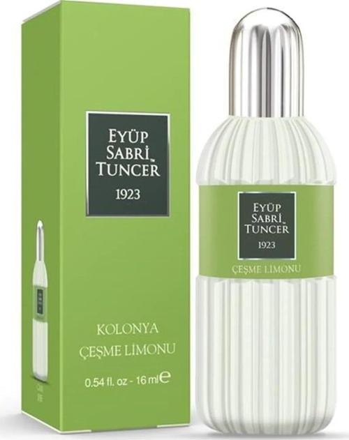 Çeşme Limonu Cam Şişe Sprey Kolonya 16Ml (12 Li Paket)