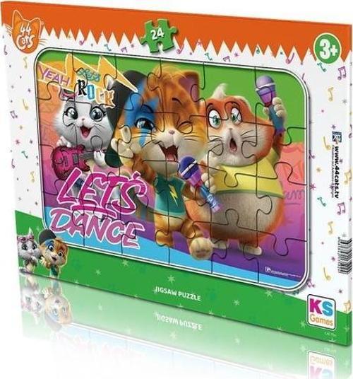 Frame Puzzle 24 Parça 44Cats Lisanslı Ürün cat704