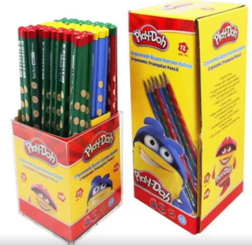 Oluklu Kurşun Kalem Kk023 (72 Li Paket)