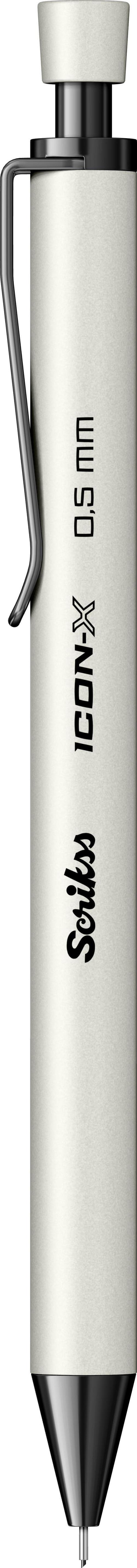 Versatil Kalem (Mekanik Kurşun Kalem) Icon-X Metal 0.5 Mm Beyaz (12 Li Paket)