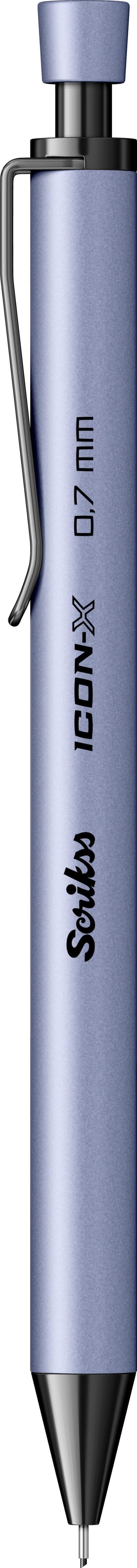 Versatil Kalem (Mekanik Kurşun Kalem) Icon-X Metal 0.7 Mm Lila (12 Li Paket)