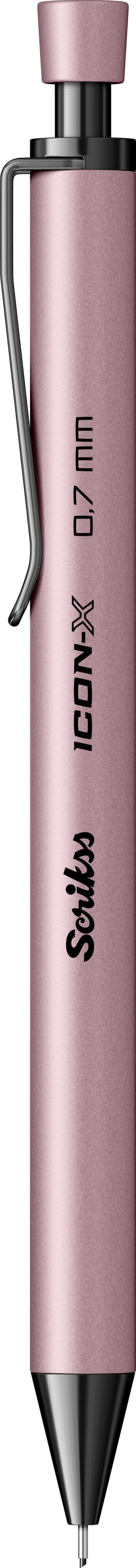 Versatil Kalem (Mekanik Kurşun Kalem) Icon-X Metal 0.7 Mm Pudra (12 Li Paket)