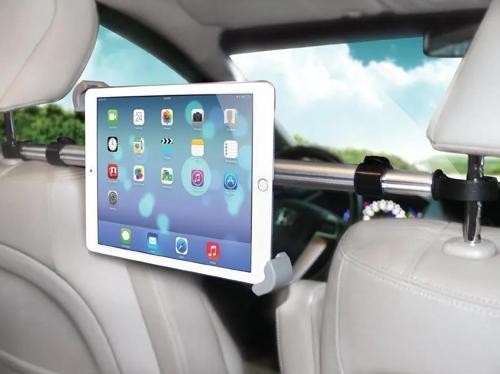 360° Dönen Metal Araç Arka Koltuk İçin Tablet Tutucu 7-11" Arası Arka Koltuk Tablet Tutucu