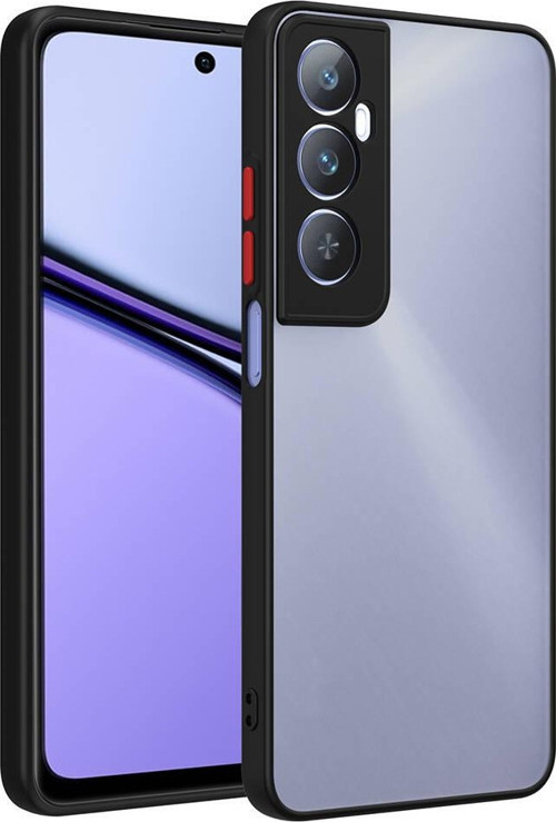Realme C65 4G Kılıf Mat Yüzey Kamera Korumalı Silikon