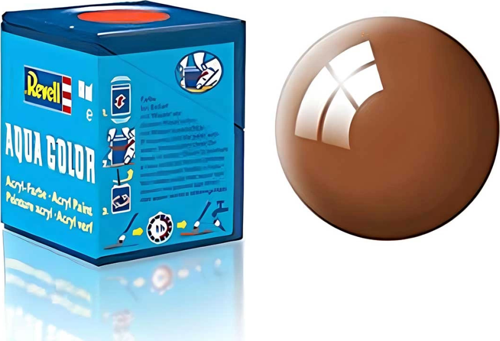 Revell 80 -Aqua Color Mud Brown - Gloss Boya- 18 ml